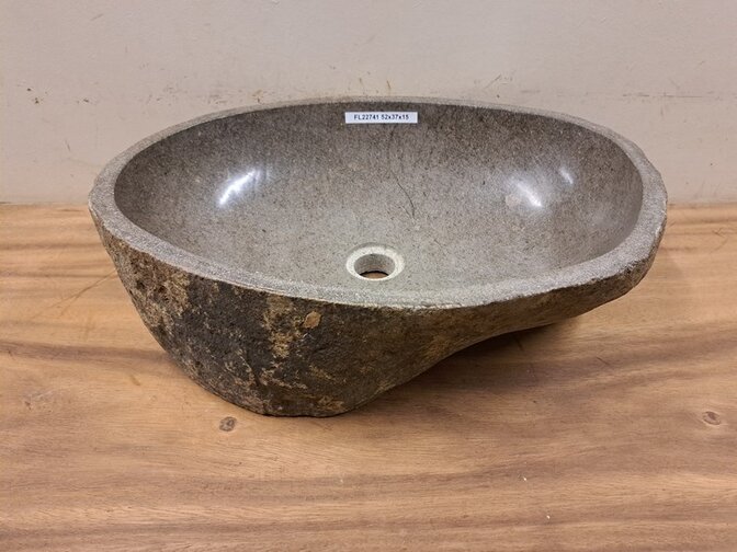 Waskom Natuursteen - 52x37x15cm - FL22741