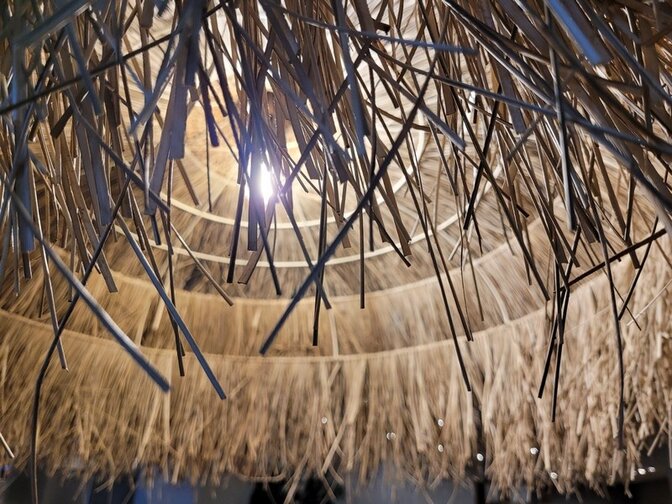 Hanglamp Ibiza stijl 120x60cm - Andaru