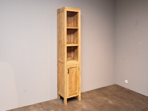 Badkamerkast teak 40x35x200cm - Naturel