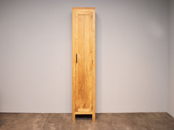 Badkamerkast 40x32x200cm - Naturel - 1 deur