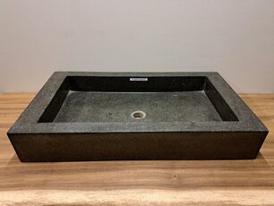 Wasbak natuursteen - 80x45x15cm - FL22847