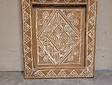 Louvre deur met houtsnijwerk - 40x100cm