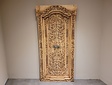 Oude Indonesische deur met kozijn - 100x205cm