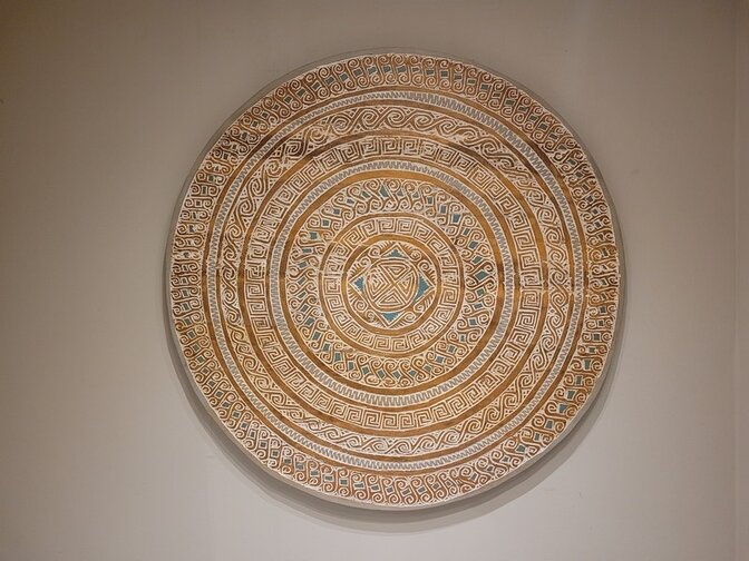 Decoratie wandpaneel rond 150cm