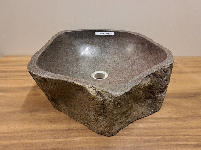 Waskom Natuursteen - 45x45x15 - FL22891