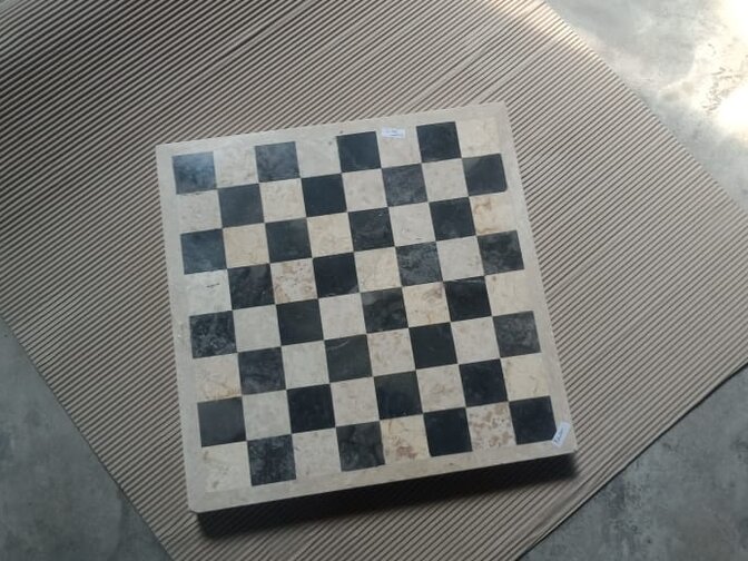 Marmer schaakbord 50x50cm