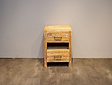 Badkamermeubel hout 60x42x85cm - White wash