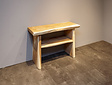 Boomstam badkamermeubel 50x120cm