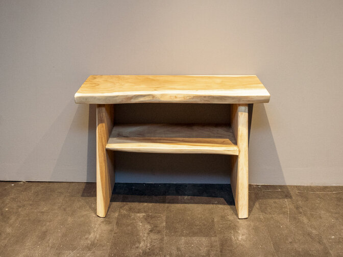 Boomstam badkamermeubel 50x120cm