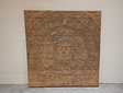 Muurdecoratie met houtsnijwerk 120x120cm - SKA24106-22