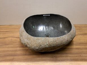 Wasbak natuursteen - 65x50x23cm - FL22964