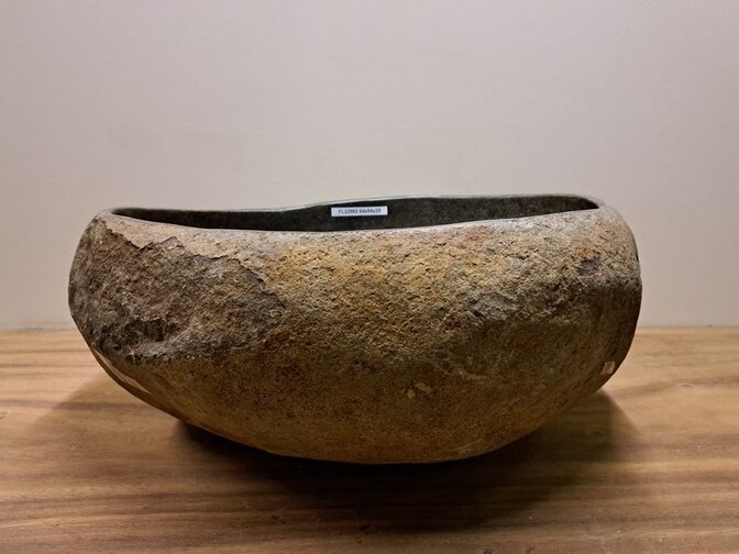Wasbak natuursteen - 64x54x25cm - FL22965