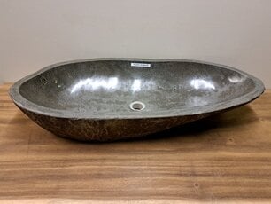 Wasbak natuursteen - 91x40x15cm - FL22971