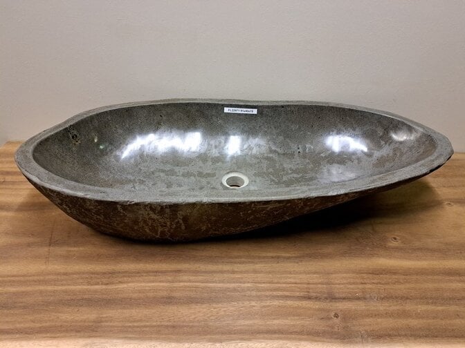 Wasbak natuursteen - 91x40x15cm - FL22971