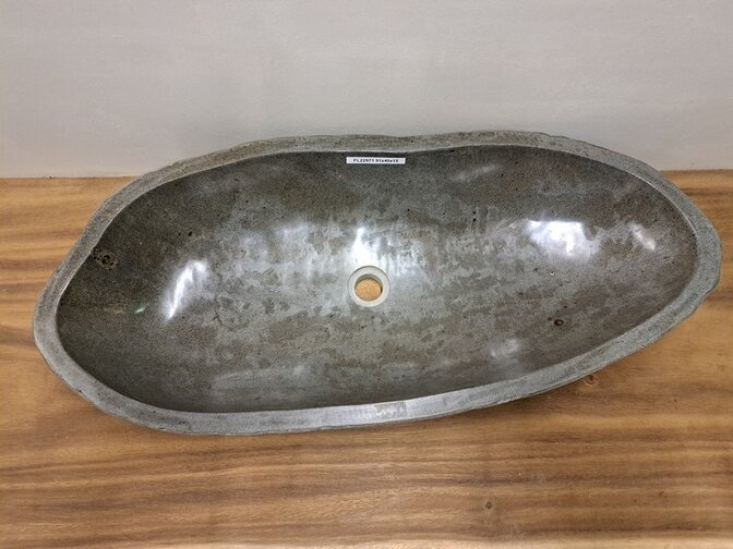 Wasbak natuursteen - 91x40x15cm - FL22971