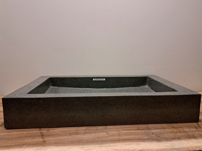 Wasbak natuursteen - 80x45x13cm - FL22982