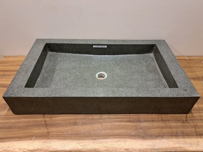 Wasbak natuursteen - 80x45x13cm - FL22982