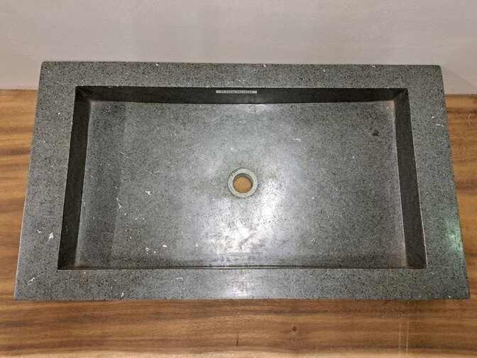 Wasbak natuursteen - 80x45x13cm - FL22987