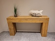 Gerecycled teak sidetable 150x32x80cm