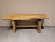 Teak wortelhout bankje 120cm