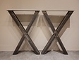 Boomstam bartafel poot X - per set