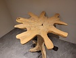 Rustieke Teak wortelhouten bartafel