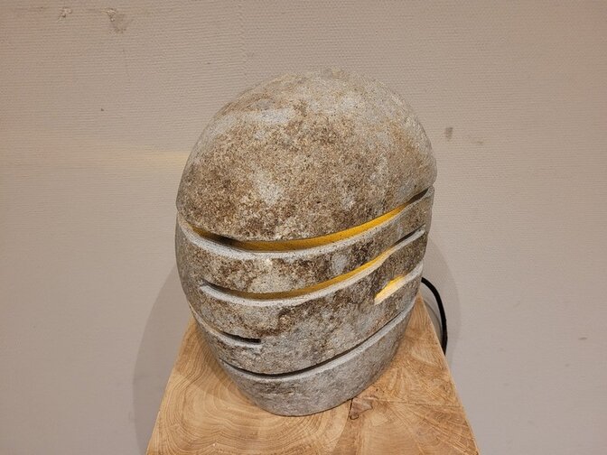 Natuurstenen lamp - 30cm hoog