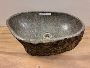Waskom Natuursteen - 49x30x15cm - FL23101