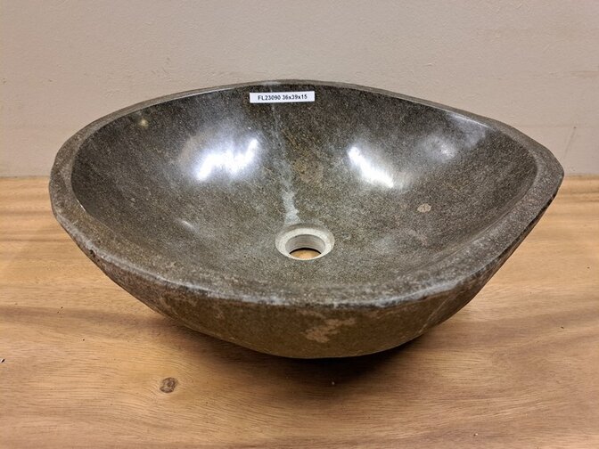 Waskom Natuursteen -46x39x15cm - FL23090