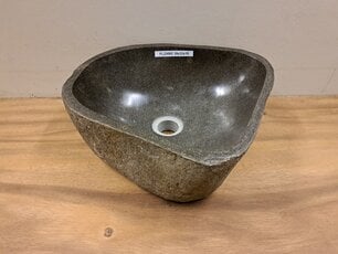 Waskom Natuursteen -39x32x15cm - FL23082
