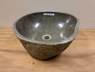 Waskom Natuursteen - 40x36x15cm - FL23059