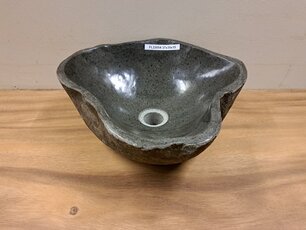 Waskom Natuursteen - 37x35x15cm - FL23054