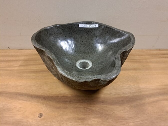 Waskom Natuursteen - 37x35x15cm - FL23054