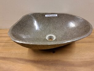 Waskom Natuursteen - 44x30x15cm - FL23041