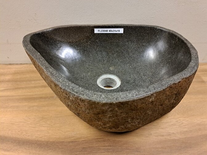 Waskom Natuursteen - 40x31x15cm - FL23040