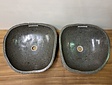 2 waskommen uit 1 steen - 47x45x15cm - FL23001