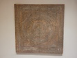 Wand decoratie met houtsnijwerk 120x120cm - SKA24137-07