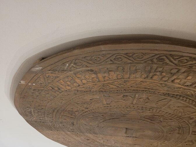 Decoratie wandpaneel rond 125cm  - SKA24137-05