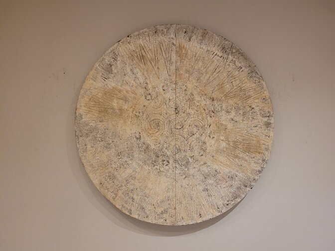 Wandpaneel rond 80cm  - OA24134-08