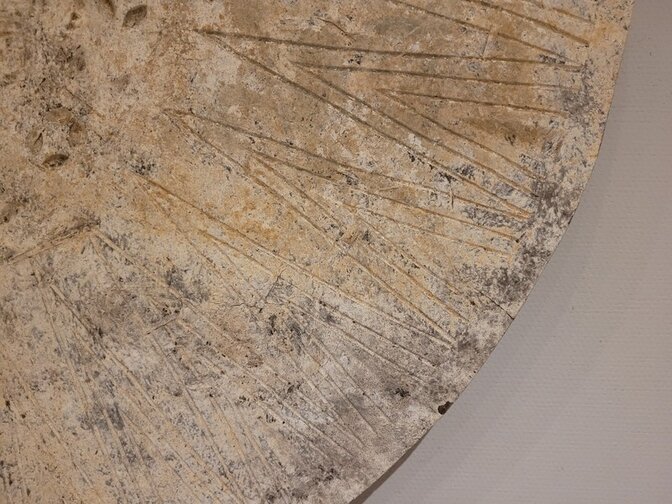 Wandpaneel rond 80cm  - OA24134-08