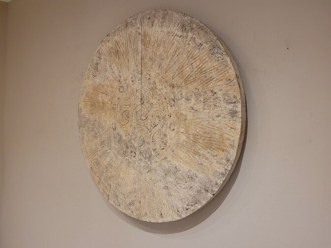 Wandpaneel rond 80cm  - OA24134-08