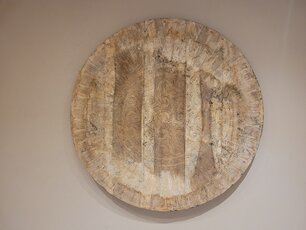 Decoratie wandpaneel rond 120cm  - OA24134-06