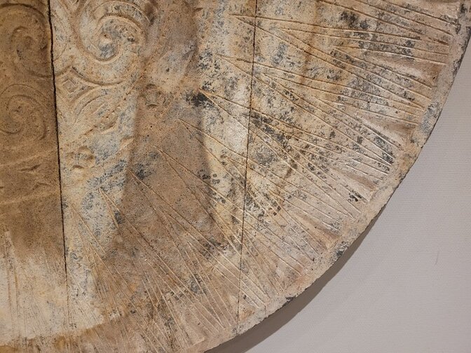 Decoratie wandpaneel rond 120cm  - OA24134-06