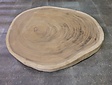 Boomstam tafelblad rond 110/130cm CA121-1124