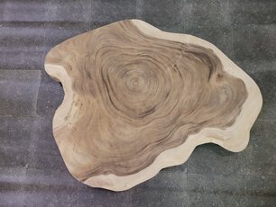 Boomstam tafelblad rond 100/125cm CA94-1124