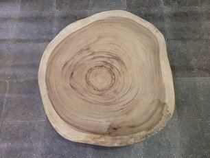 Boomstam tafelblad rond 100/100cm CA21-1124
