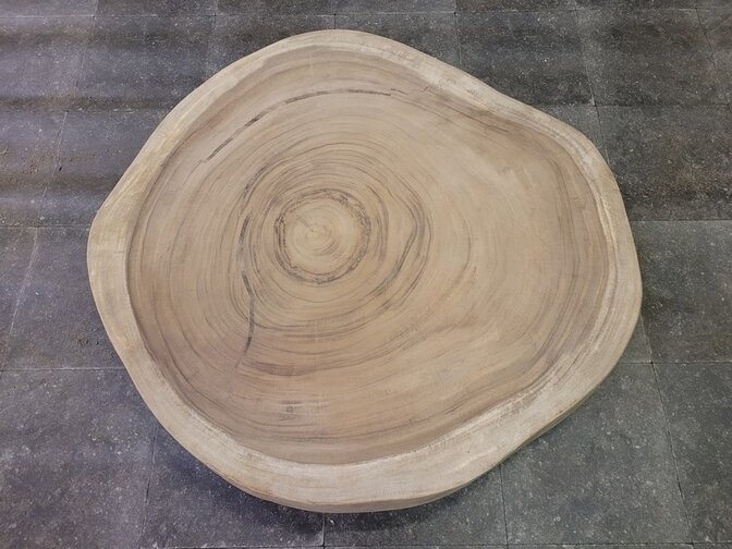 Boomstam tafelblad rond 100/105cm CA30-1124