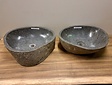 2 waskommen uit 1 steen -  50x44x16cm - FL23104