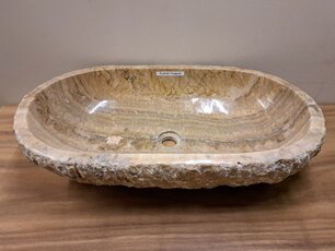 Onyx waskom - Ovaal - 71x42x15cm - FL23141