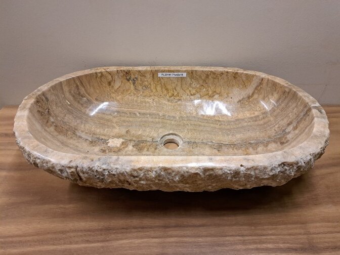 Onyx waskom - Ovaal - 71x42x15cm - FL23141